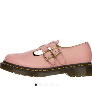 Dr Martens Womens 8065 Mary Jane Virginia.         Peach Beige